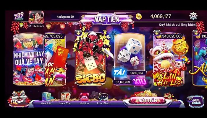 Top game bài đổi thưởng 789 Club xanh chín